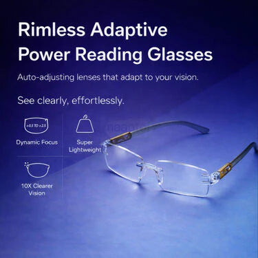 Advanced AI Crystal Power Reading Glasses