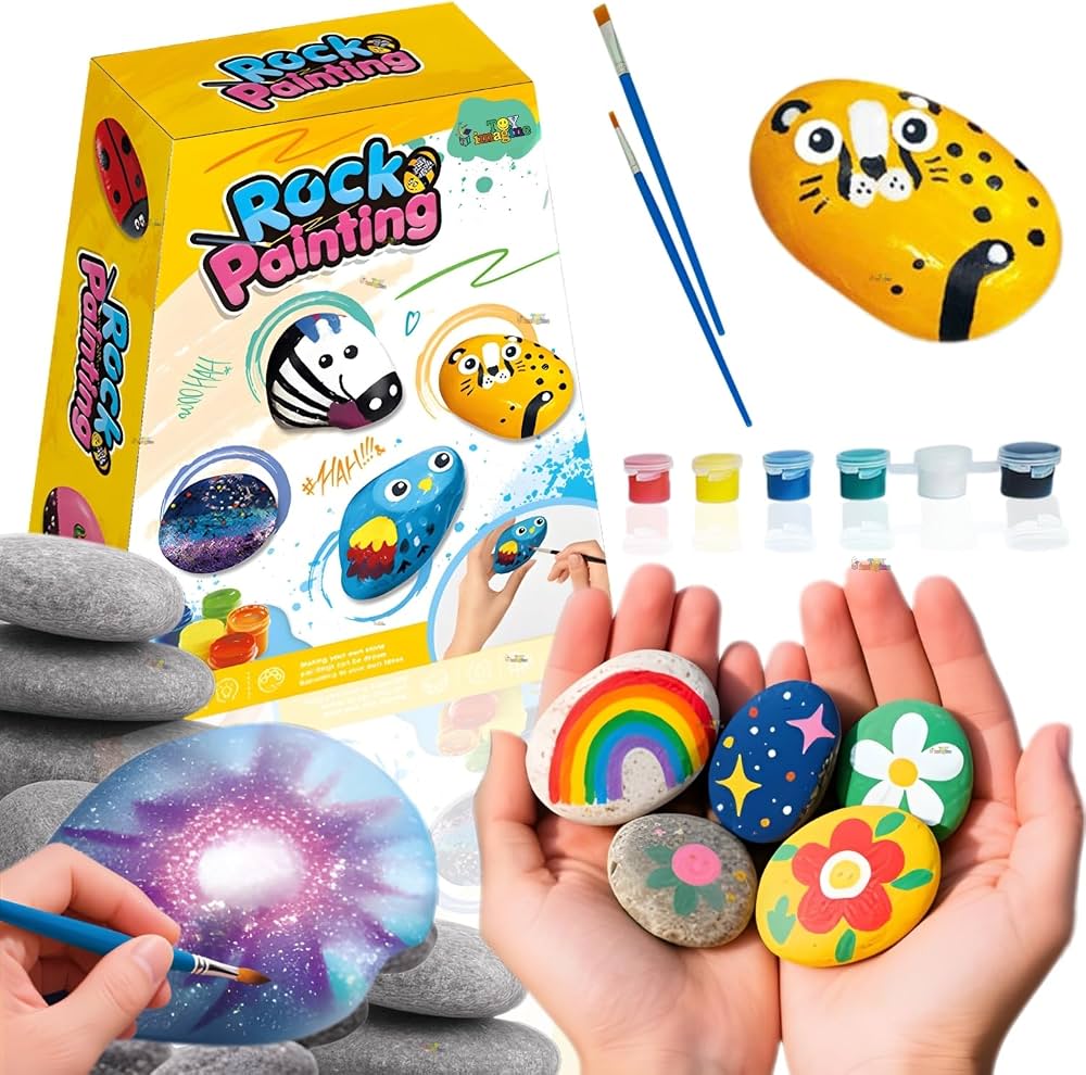 Toy Imagine Rock Painting Kit