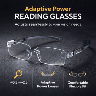 Advanced AI Crystal Power Reading Glasses