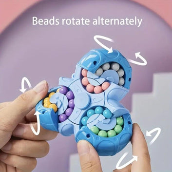 Magic Bean Rotating Cube Toy – 2-in-1